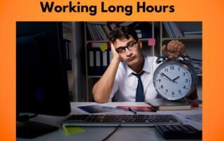 working long hours