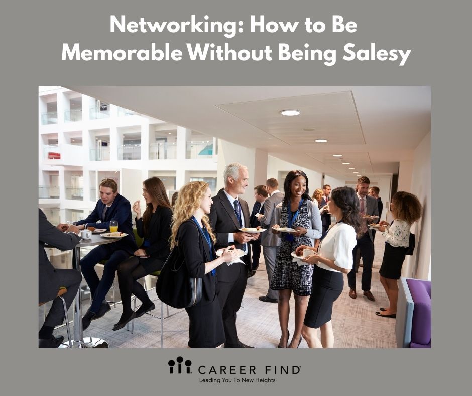 a group of people networking