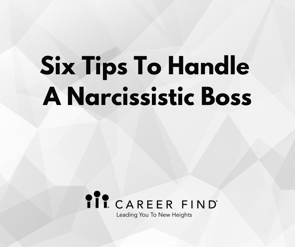 Narcissistic Boss
